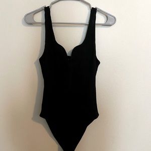 Zara sweetheart neckline bodysuit
